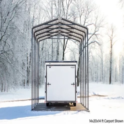 Arrow RV Carport, 14 Ft. X 20 Ft. X 14 Ft. Charcoal 32 Arrow RV Carport, 14 Ft. X 20 Ft. X 14 Ft. Charcoal -ShelterLogic || Arrow Shop rcmufajhjetchfzpkuzr 1