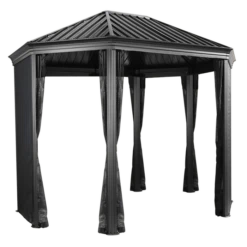 ShelterLogic Komodo Hardtop Gazebo, 12 Ft. X 15 Ft. Dark Gray 17 ShelterLogic Komodo Hardtop Gazebo, 12 Ft. X 15 Ft. Dark Gray -ShelterLogic || Arrow Shop rduvkododjg8h55pnsir