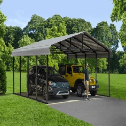 Arrow Carport 20x20x09 Eggshell BKP -ShelterLogic || Arrow Shop rgrnzt6qfdljprbihgfj