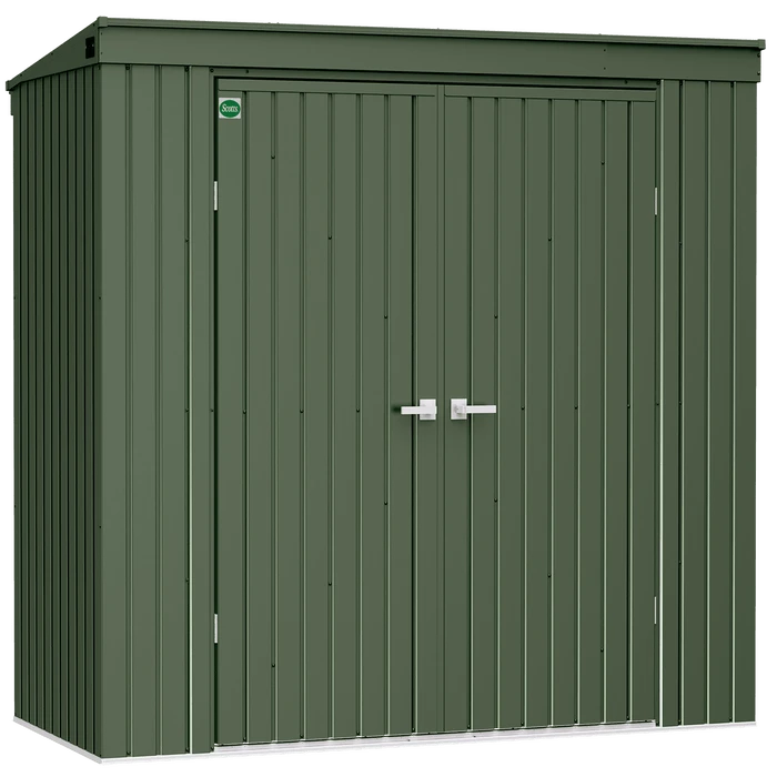 Scotts Lawn Care Storage Shed, 8x4, Green 1 Scotts Lawn Care Storage Shed, 8x4, Green