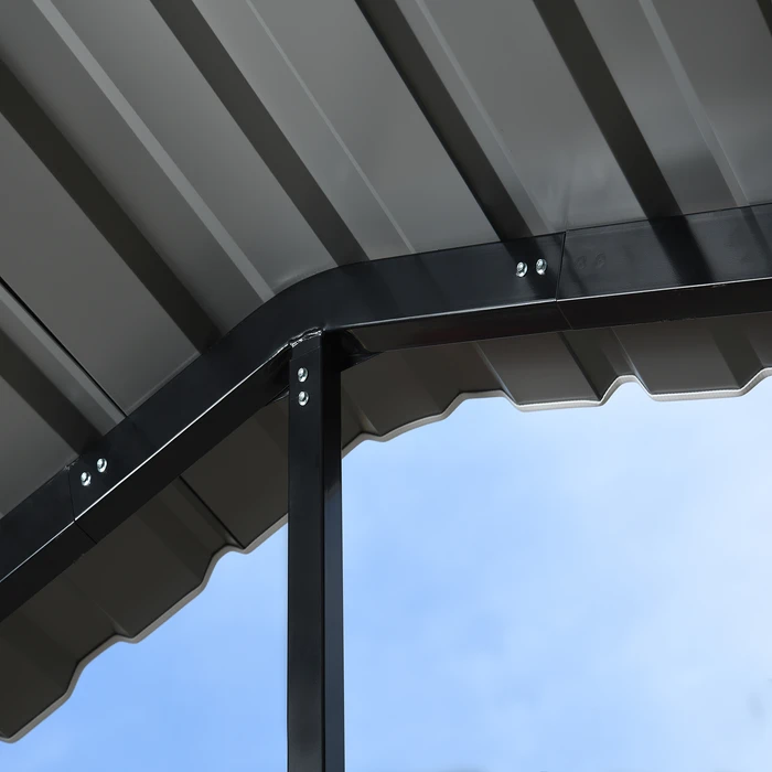 Arrow RV Carport, 14 Ft. X 20 Ft. X 14 Ft. Charcoal 8 Arrow RV Carport, 14 Ft. X 20 Ft. X 14 Ft. Charcoal - Image 8