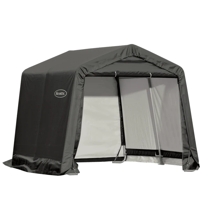 Scotts Storage Shed 10 X 10 X 8’ Green Peak 1 Scotts Storage Shed 10 X 10 X 8’ Green Peak