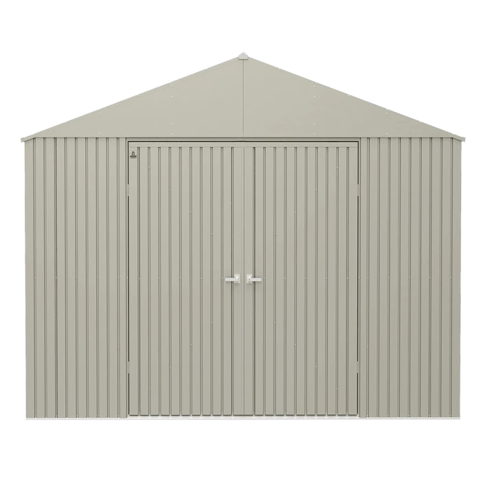 Arrow Elite Steel Storage Shed, 14x16, Cool Grey 2 Arrow Elite Steel Storage Shed, 14x16, Cool Grey - Image 2