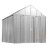 Arrow Elite Steel Storage Shed, 12x14, Galvalume