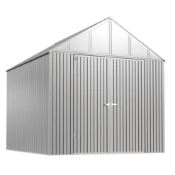 Arrow Elite Steel Storage Shed, 12x14, Galvalume