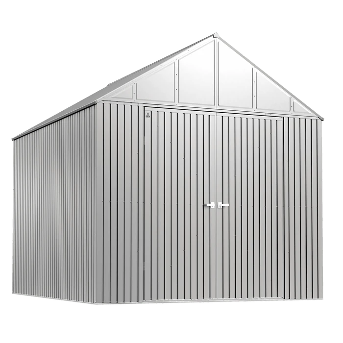 Arrow Elite Steel Storage Shed, 12x14, Galvalume 1 Arrow Elite Steel Storage Shed, 12x14, Galvalume