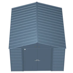 Arrow Select Steel Storage Shed, 10x12, Blue Grey -ShelterLogic || Arrow Shop scg1012bg silo image 03
