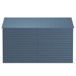 Arrow Select Steel Storage Shed, 10x8, Blue Grey -ShelterLogic || Arrow Shop scg1012bg silo image 04 1