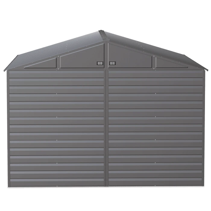 Arrow Select Steel Storage Shed, 10x12, Charcoal 6 Arrow Select Steel Storage Shed, 10x12, Charcoal - Image 6