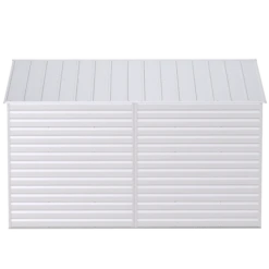 Arrow Select Steel Storage Shed, 10x12, Flute Grey 17 Arrow Select Steel Storage Shed, 10x12, Flute Grey -ShelterLogic || Arrow Shop scg1012fg silo image 04
