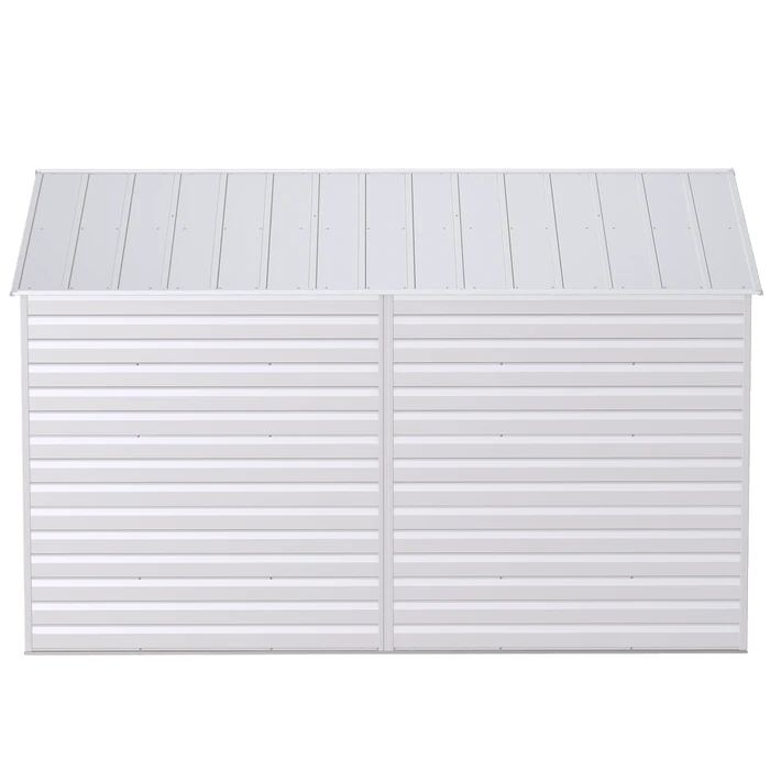 Arrow Select Steel Storage Shed, 10x12, Flute Grey 6 Arrow Select Steel Storage Shed, 10x12, Flute Grey - Image 6