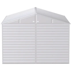 Arrow Select Steel Storage Shed, 10x12, Flute Grey 18 Arrow Select Steel Storage Shed, 10x12, Flute Grey -ShelterLogic || Arrow Shop scg1012fg silo image 05
