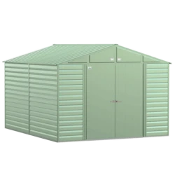 Arrow Select Steel Storage Shed, 10x12, Sage Green 16 Arrow Select Steel Storage Shed, 10x12, Sage Green -ShelterLogic || Arrow Shop scg1012sg silo image 01