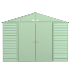 Arrow Select Steel Storage Shed, 10x12, Sage Green