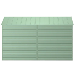 Arrow Select Steel Storage Shed, 10x12, Sage Green 17 Arrow Select Steel Storage Shed, 10x12, Sage Green -ShelterLogic || Arrow Shop scg1012sg silo image 04