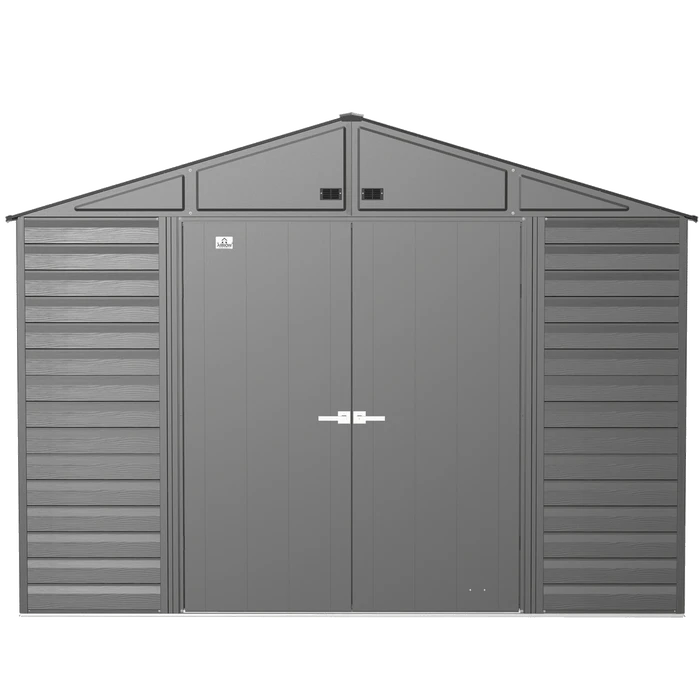 Arrow Select Steel Storage Shed, 10x14, Charcoal 6 Arrow Select Steel Storage Shed, 10x14, Charcoal - Image 6