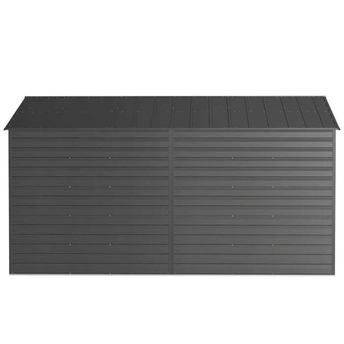 Arrow Select Steel Storage Shed, 10x14, Charcoal 7 Arrow Select Steel Storage Shed, 10x14, Charcoal - Image 7