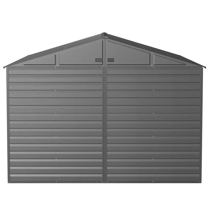 Arrow Select Steel Storage Shed, 10x14, Charcoal 8 Arrow Select Steel Storage Shed, 10x14, Charcoal - Image 8