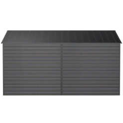 Arrow Select Steel Storage Shed, 10x14, Charcoal 23 Arrow Select Steel Storage Shed, 10x14, Charcoal -ShelterLogic || Arrow Shop scg1014cc silo image 07