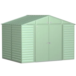 Arrow Select Steel Storage Shed, 10x8, Sage Green 16 Arrow Select Steel Storage Shed, 10x8, Sage Green -ShelterLogic || Arrow Shop scg108sg silo image 01
