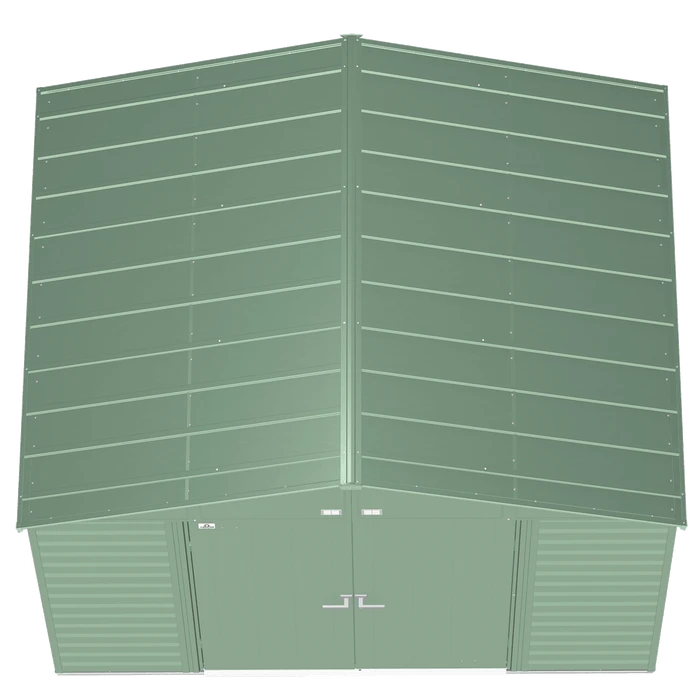 Arrow Select Steel Storage Shed, 10x8, Sage Green 8 Arrow Select Steel Storage Shed, 10x8, Sage Green - Image 8