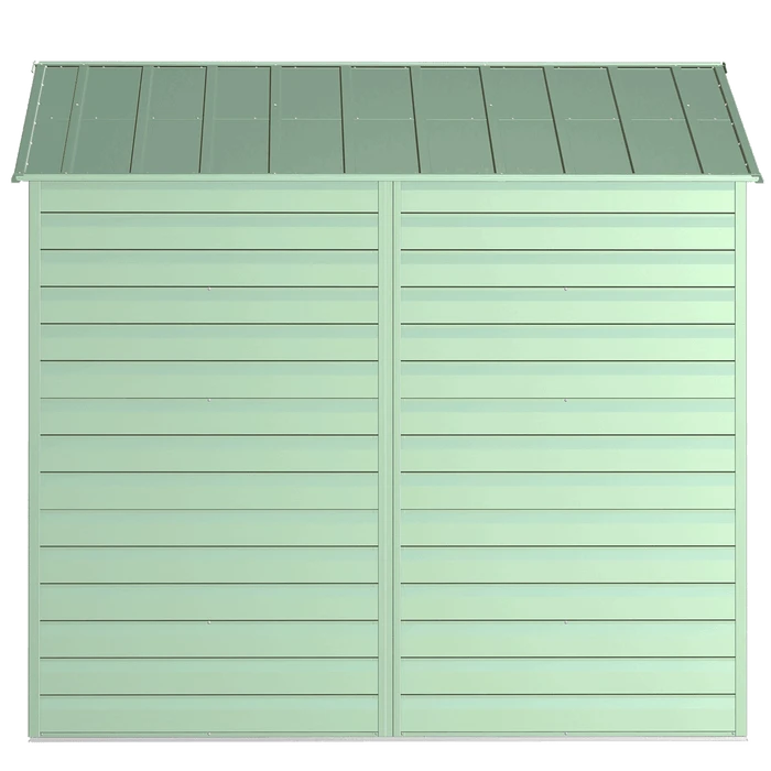 Arrow Select Steel Storage Shed, 10x8, Sage Green 6 Arrow Select Steel Storage Shed, 10x8, Sage Green - Image 6