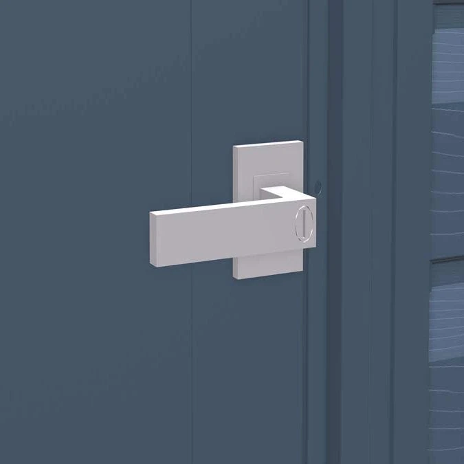 Arrow Select Steel Storage Shed, 6x5, Blue Grey 13 Arrow Select Steel Storage Shed, 6x5, Blue Grey - Image 13