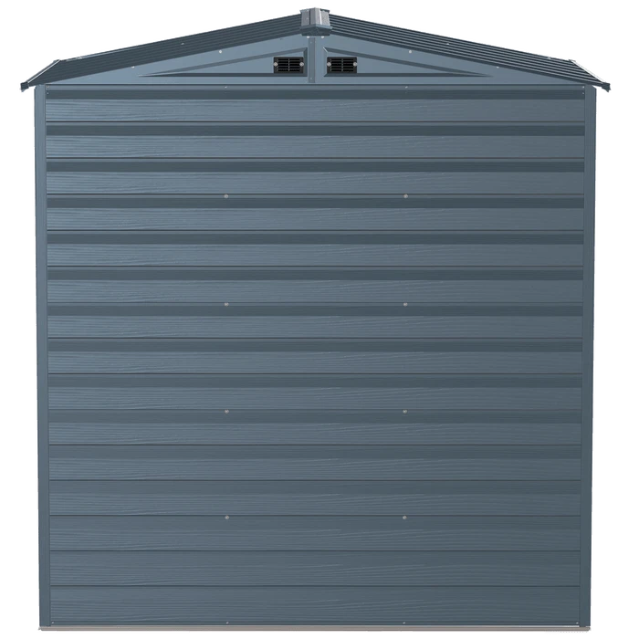 Arrow Select Steel Storage Shed, 6x5, Blue Grey 8 Arrow Select Steel Storage Shed, 6x5, Blue Grey - Image 8