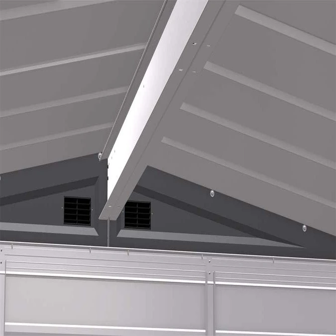 Arrow Select Steel Storage Shed, 6x7, Charcoal 12 Arrow Select Steel Storage Shed, 6x7, Charcoal - Image 12