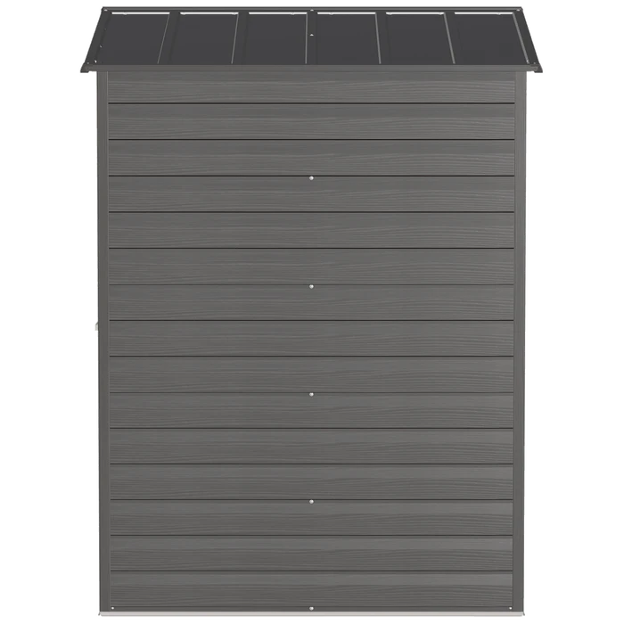 Arrow Select Steel Storage Shed, 6x5, Charcoal 7 Arrow Select Steel Storage Shed, 6x5, Charcoal - Image 7