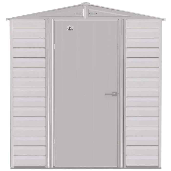 Arrow Select Steel Storage Shed, 6x5, Flute Grey 5 Arrow Select Steel Storage Shed, 6x5, Flute Grey - Image 5
