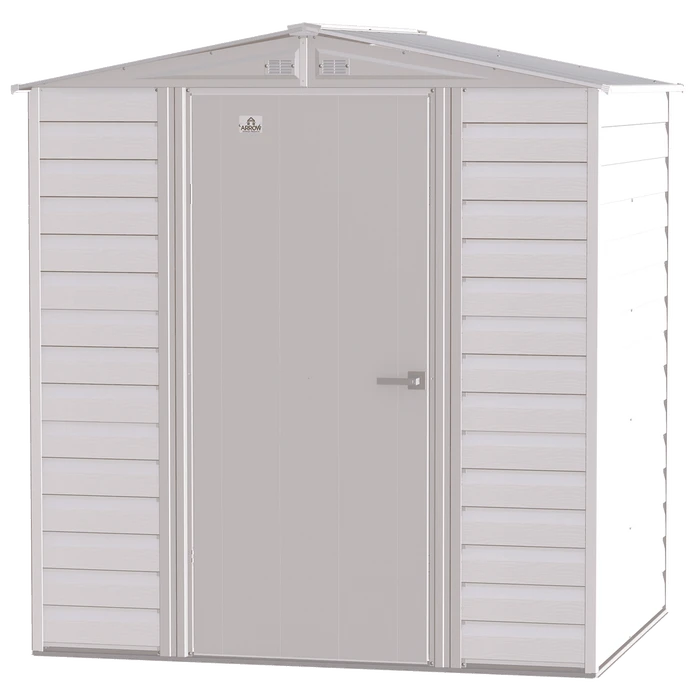 Arrow Select Steel Storage Shed, 6x5, Flute Grey 9 Arrow Select Steel Storage Shed, 6x5, Flute Grey - Image 9