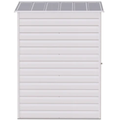 Arrow Select Steel Storage Shed, 6x5, Flute Grey 24 Arrow Select Steel Storage Shed, 6x5, Flute Grey -ShelterLogic || Arrow Shop scg65fg silo image 07