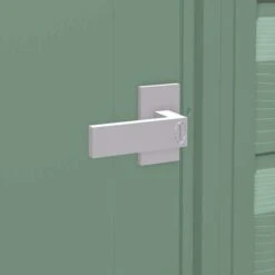 Arrow Select Steel Storage Shed, 6x7, Sage Green -ShelterLogic || Arrow Shop scg65sg scg67sg scp64sg detail image 01 1