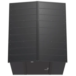 Arrow Select Steel Storage Shed, 6x7, Charcoal 20 Arrow Select Steel Storage Shed, 6x7, Charcoal -ShelterLogic || Arrow Shop scg67cc silo image 03