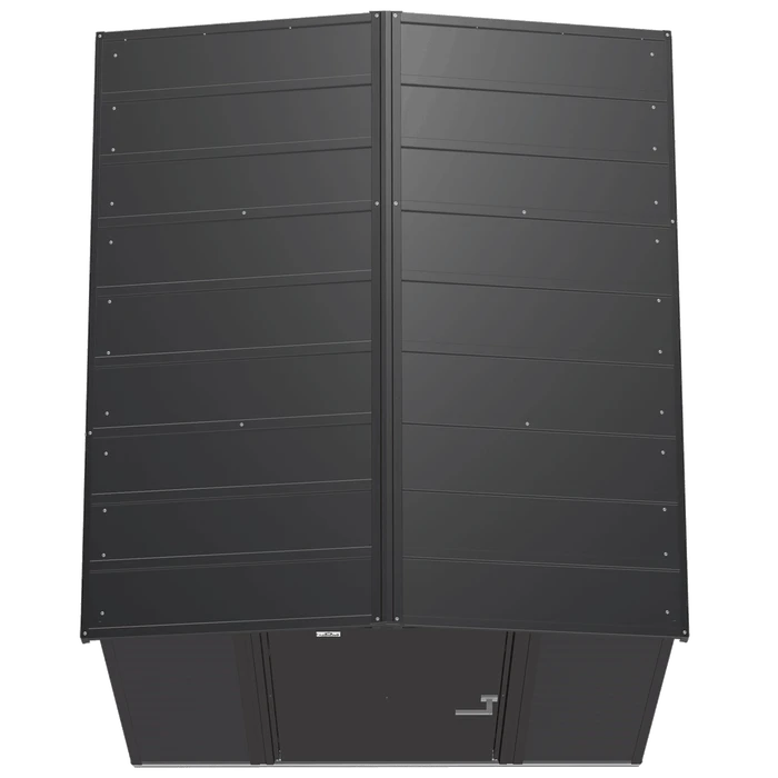 Arrow Select Steel Storage Shed, 6x7, Charcoal 6 Arrow Select Steel Storage Shed, 6x7, Charcoal - Image 6