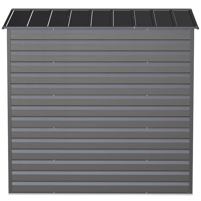 Arrow Select Steel Storage Shed, 6x7, Charcoal 10 Arrow Select Steel Storage Shed, 6x7, Charcoal - Image 10
