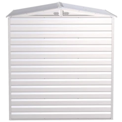 Arrow Select Steel Storage Shed, 6x7, Flute Grey -ShelterLogic || Arrow Shop scg67fg silo image 05