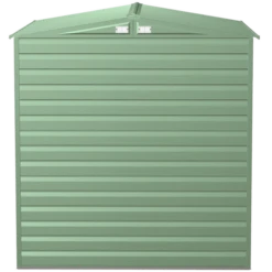 Arrow Select Steel Storage Shed, 6x7, Sage Green -ShelterLogic || Arrow Shop scg67sg silo image 05