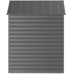 Arrow Select Steel Storage Shed, 8x6, Charcoal -ShelterLogic || Arrow Shop scg86cc silo image 04