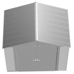 Arrow Select Steel Storage Shed, 8x6, Flute Grey 18 Arrow Select Steel Storage Shed, 8x6, Flute Grey -ShelterLogic || Arrow Shop scg86fg silo image 03