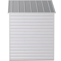 Arrow Select Steel Storage Shed, 8x6, Flute Grey 19 Arrow Select Steel Storage Shed, 8x6, Flute Grey -ShelterLogic || Arrow Shop scg86fg silo image 04