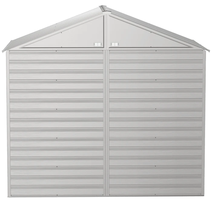 Arrow Select Steel Storage Shed, 8x6, Flute Grey 7 Arrow Select Steel Storage Shed, 8x6, Flute Grey - Image 7