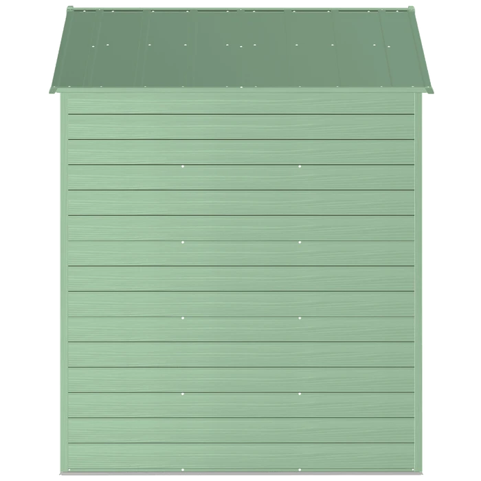 Arrow Select Steel Storage Shed, 8x6, Sage Green 6 Arrow Select Steel Storage Shed, 8x6, Sage Green - Image 6