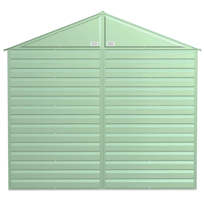 Arrow Select Steel Storage Shed, 8x6, Sage Green 7 Arrow Select Steel Storage Shed, 8x6, Sage Green - Image 7