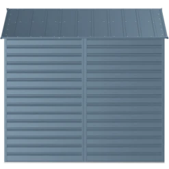 Arrow Select Steel Storage Shed, Peak, Blue Grey -ShelterLogic || Arrow Shop scg88bg silo image 04 1