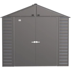 Arrow Select Steel Storage Shed, Peak, Charcoal 14 Arrow Select Steel Storage Shed, Peak, Charcoal -ShelterLogic || Arrow Shop scg88cc silo image 02 1