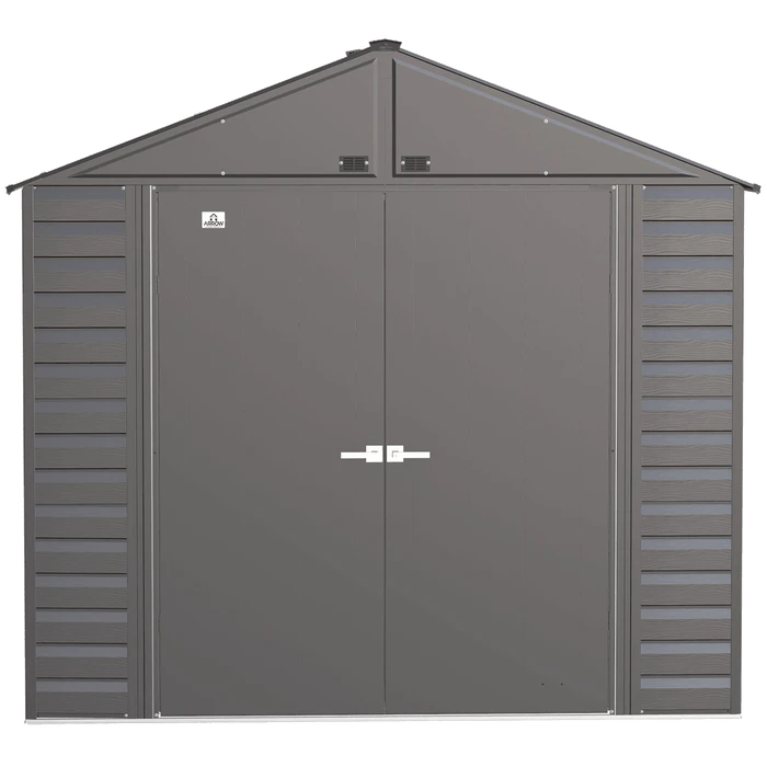 Arrow Select Steel Storage Shed, Peak, Charcoal 3 Arrow Select Steel Storage Shed, Peak, Charcoal - Image 3