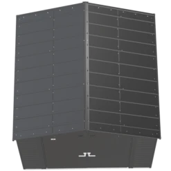 Arrow Select Steel Storage Shed, Peak, Charcoal 15 Arrow Select Steel Storage Shed, Peak, Charcoal -ShelterLogic || Arrow Shop scg88cc silo image 03 1