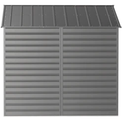 Arrow Select Steel Storage Shed, Peak, Charcoal 16 Arrow Select Steel Storage Shed, Peak, Charcoal -ShelterLogic || Arrow Shop scg88cc silo image 04 1